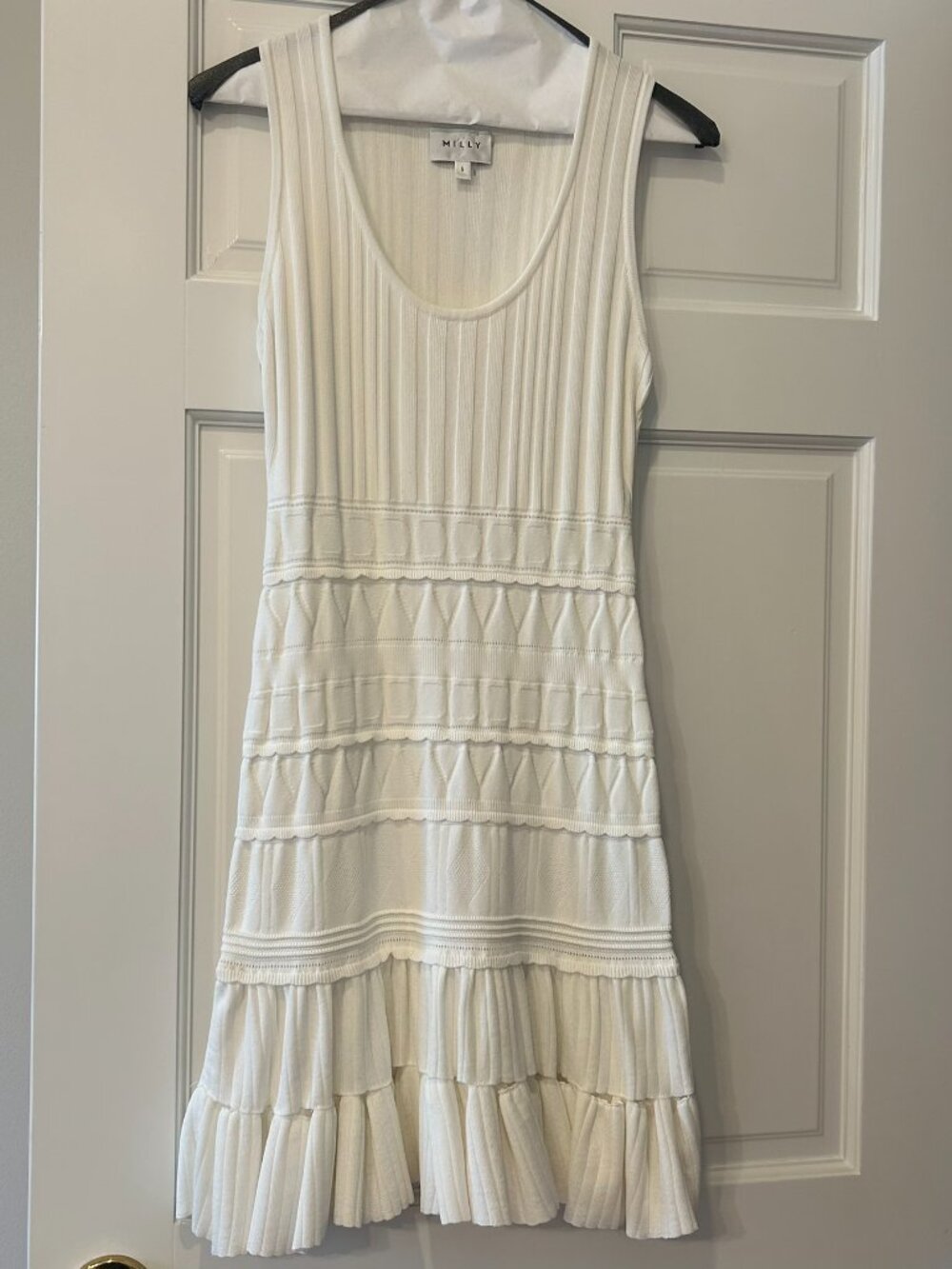Milly Pepper Ruffle Minidress - Picture 3 of 5